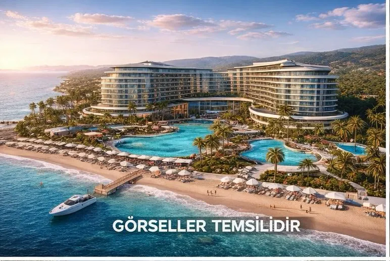 Antalya’da – Denize Sıfır 5 Yıldızlı Otel Arsası