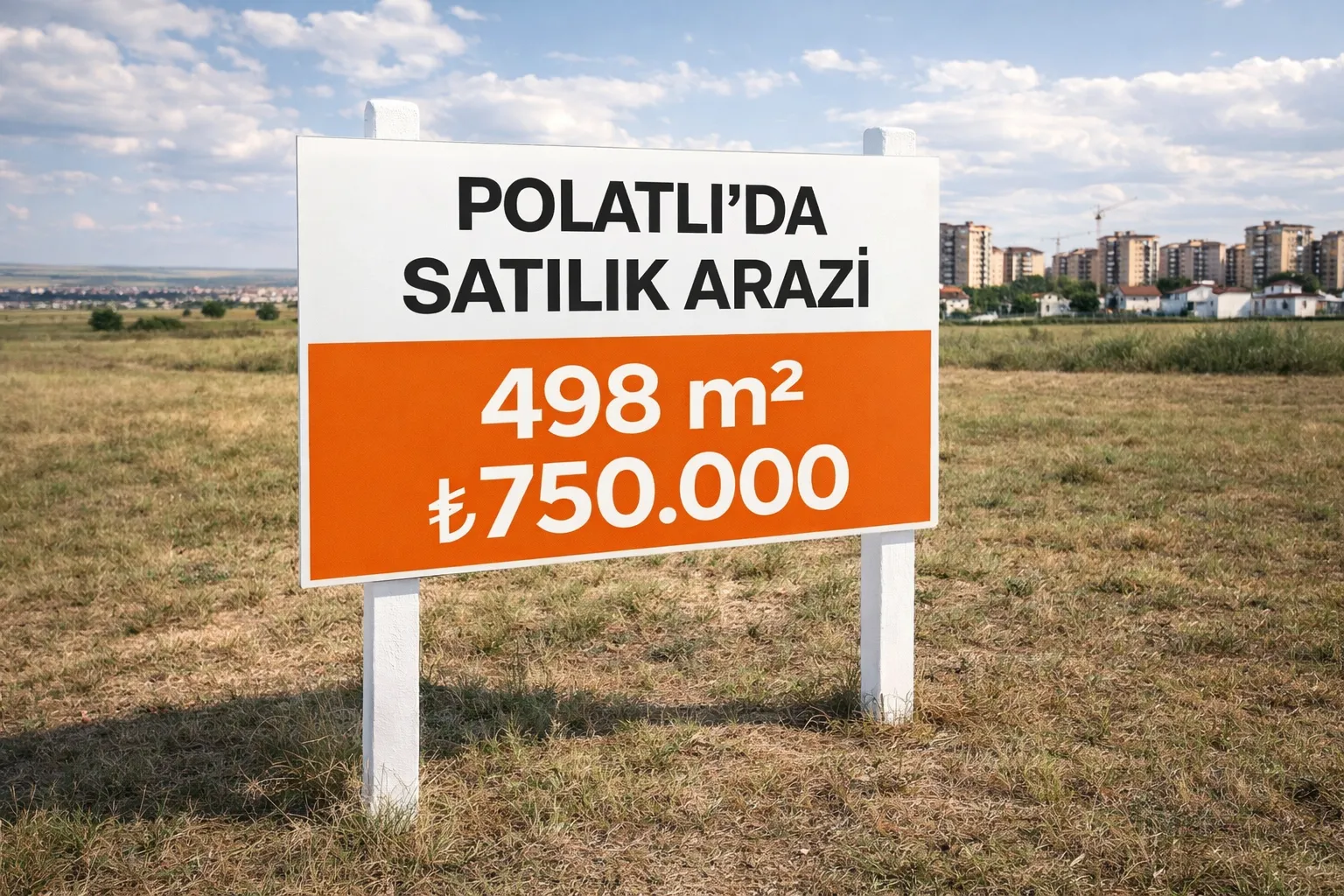 Polatlı'da Yatırımlık Arazi